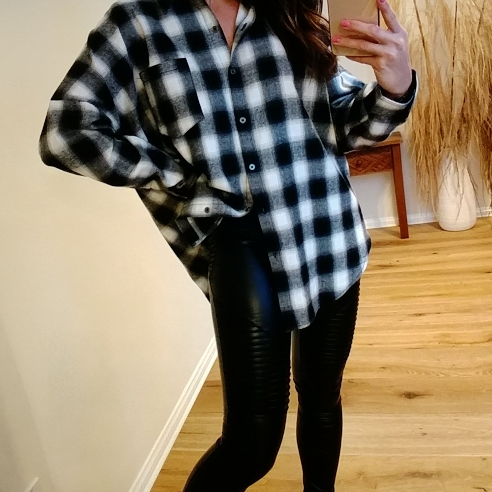 Plaid Top